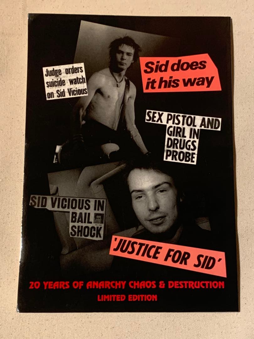 洋書 SID VICIOUS  / too fast to live … 写真集