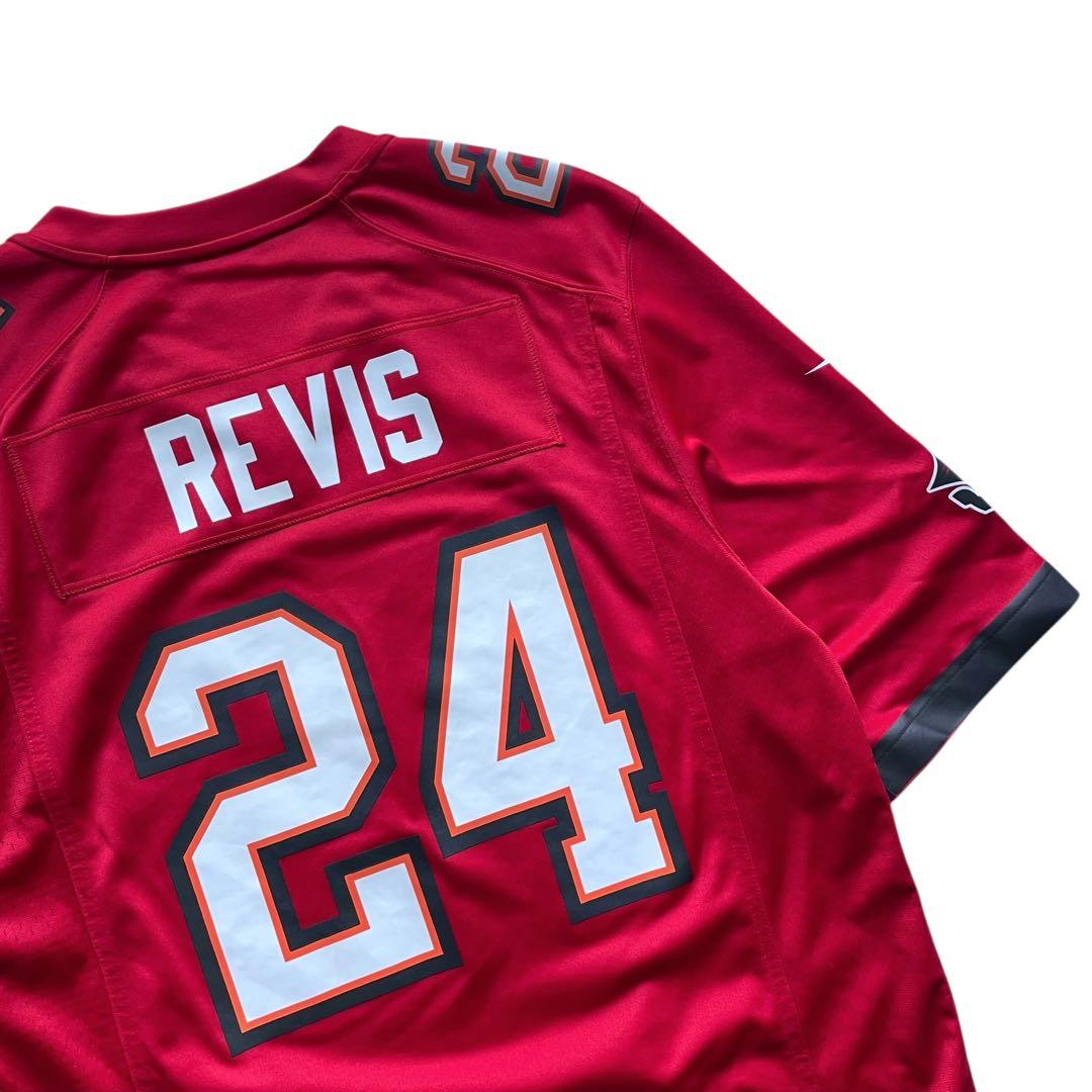 タンパベイバッカニアーズ ジャージ 24 Revis NFL ナイキゲームシャツ