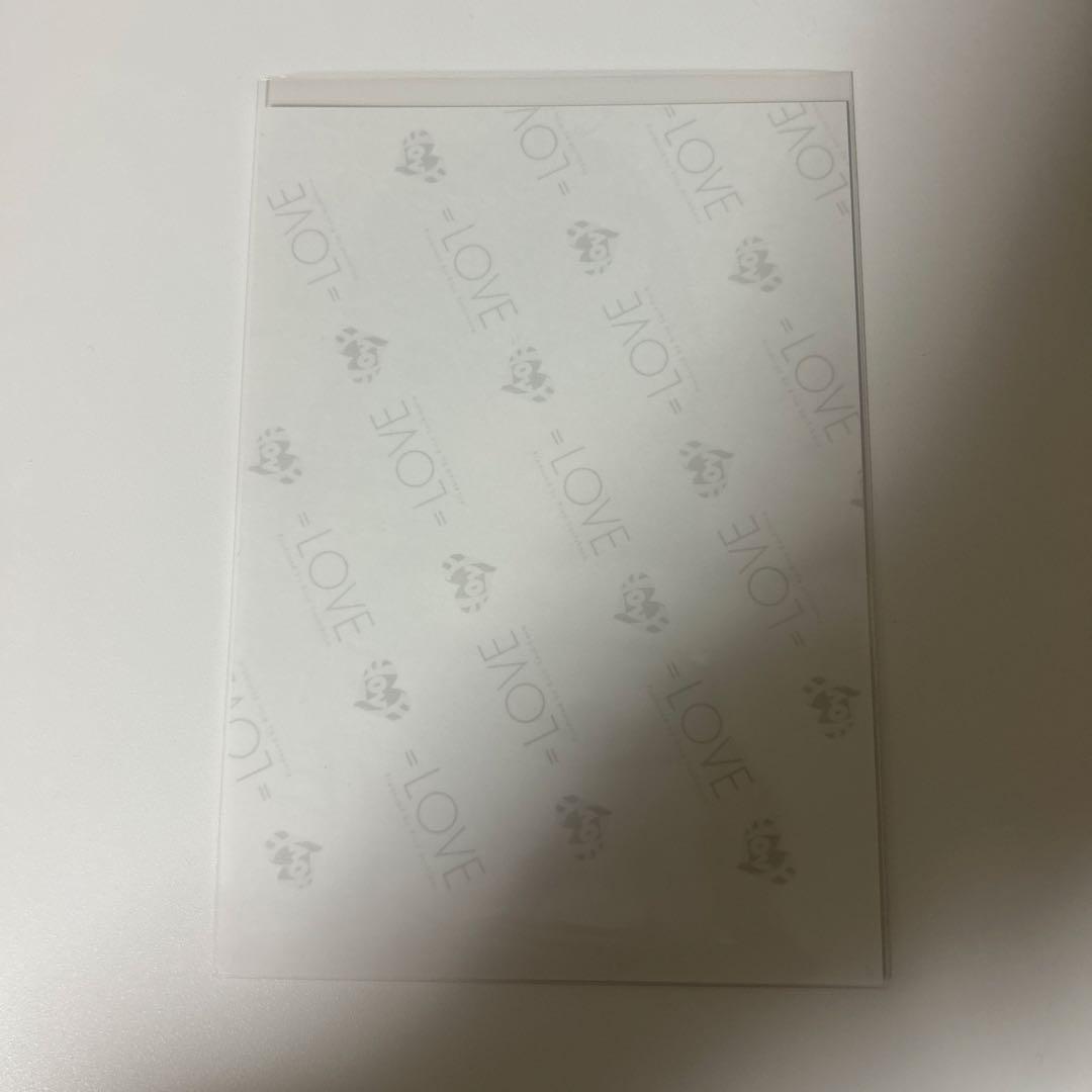 = LOVE ラブソングに襲われる ジャケット写真 生写真 野口衣織 直筆 ヨリ
