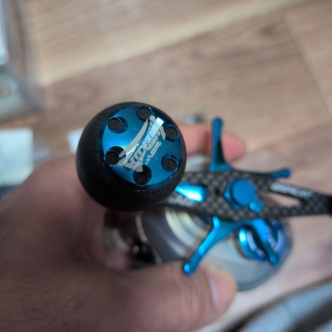 SHIMANO nium Mg DC ベイトリール　ZPIハンドル付き