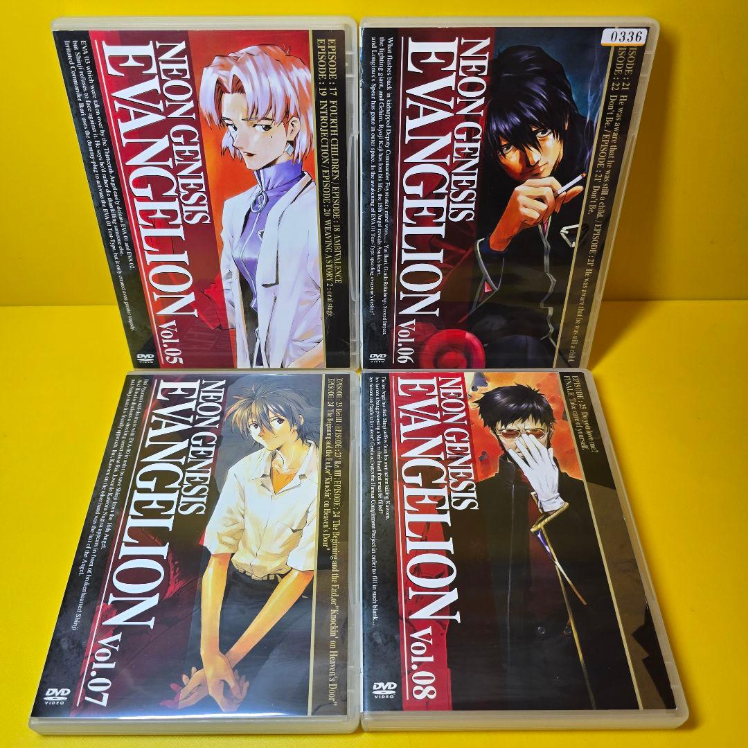 新品ケース交換済み「新世紀エヴァンゲリオン」コンプリート全15巻セット【DVD】
