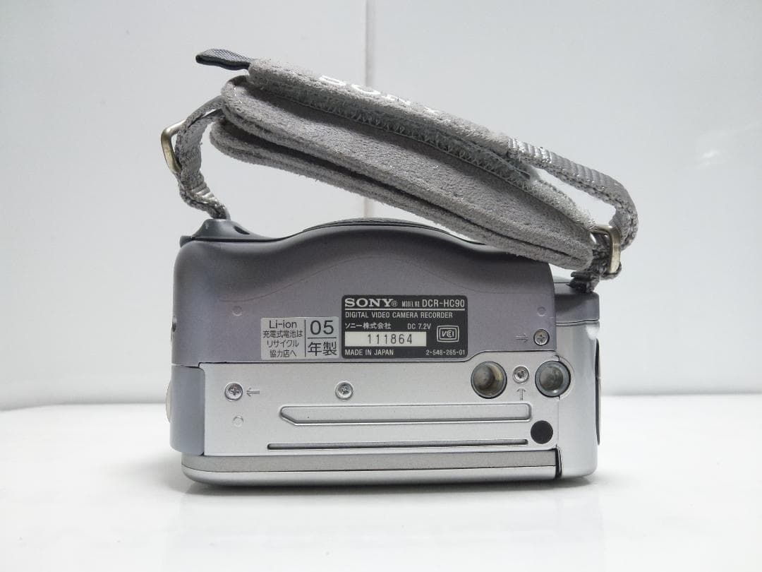 動作品　Mini DV　ソニー　デジタルビデオカメラ　SONY DCR-HC90