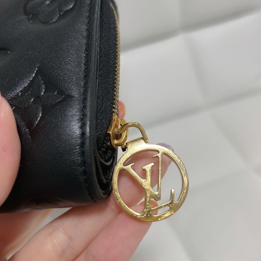 【LOUIS VUITTON】ポルトフォイユ•ルー ノワール 黒 即決値下げok