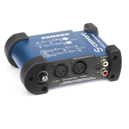レベルマッチング用入力レベルコンバーター　SAMSON S-convert