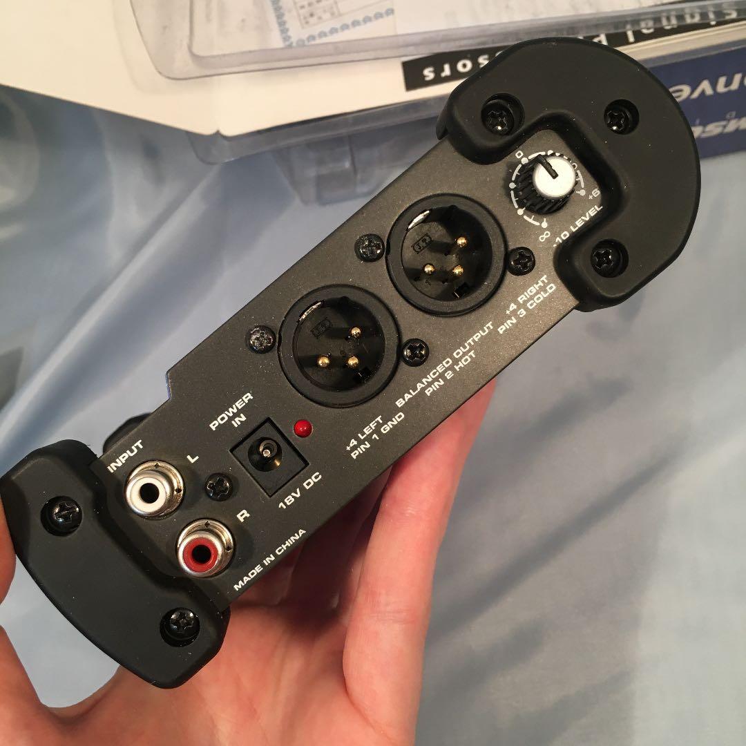 レベルマッチング用入力レベルコンバーター　SAMSON S-convert