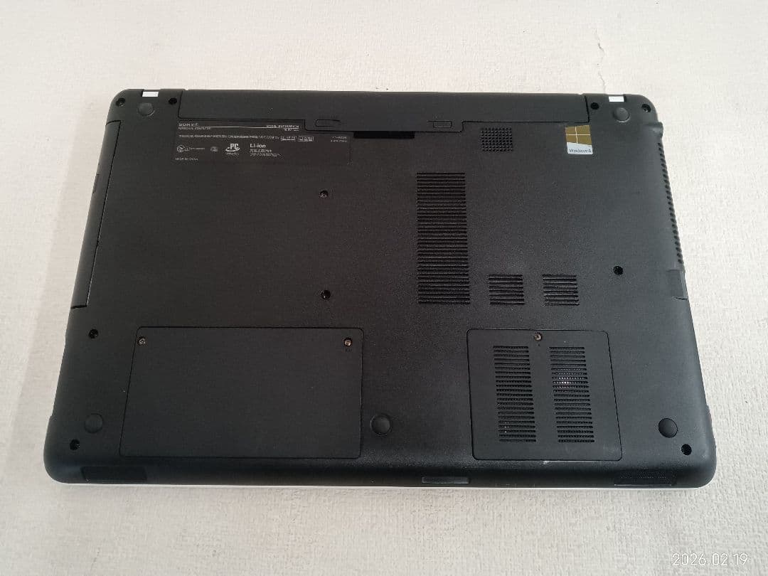 ≫ Sony SVF153B1GN 8GB ストレージ無