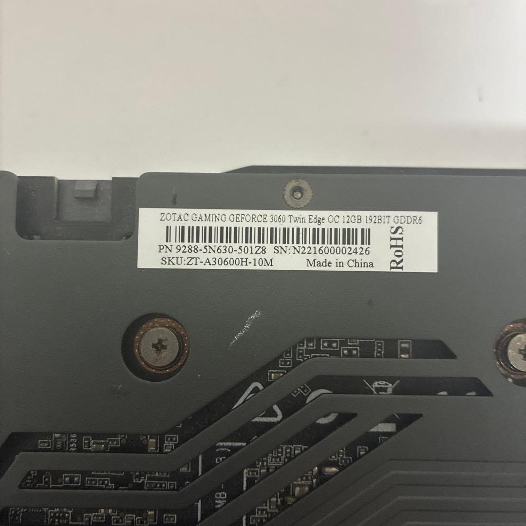 グラフィックボード・グラボ・ビデオカード ZOTAC GeForce RTX 3060 12GB OC