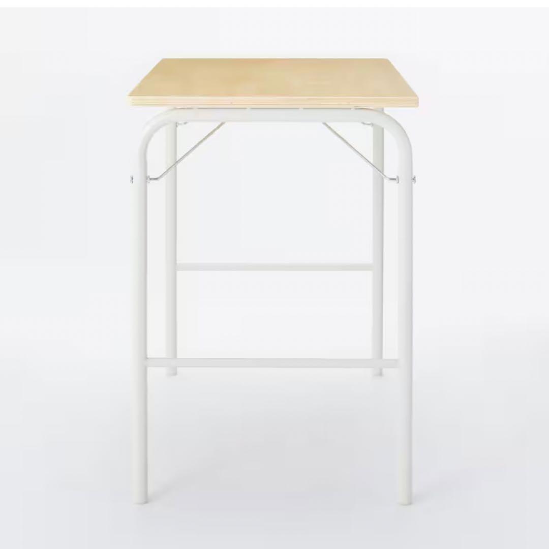 無印良品 折りたたみスチールパイプテーブル
