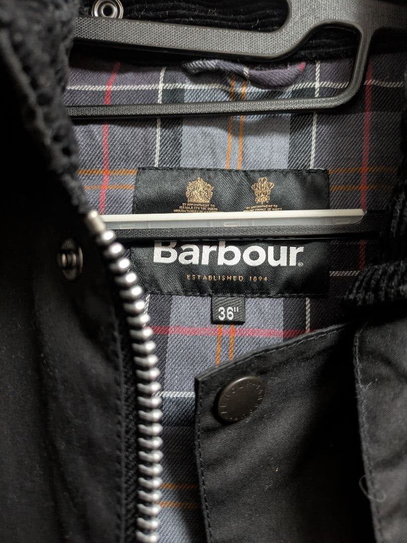 【BARBOUR】OS WAX BURGHLEY　relume別注　36値下げ可