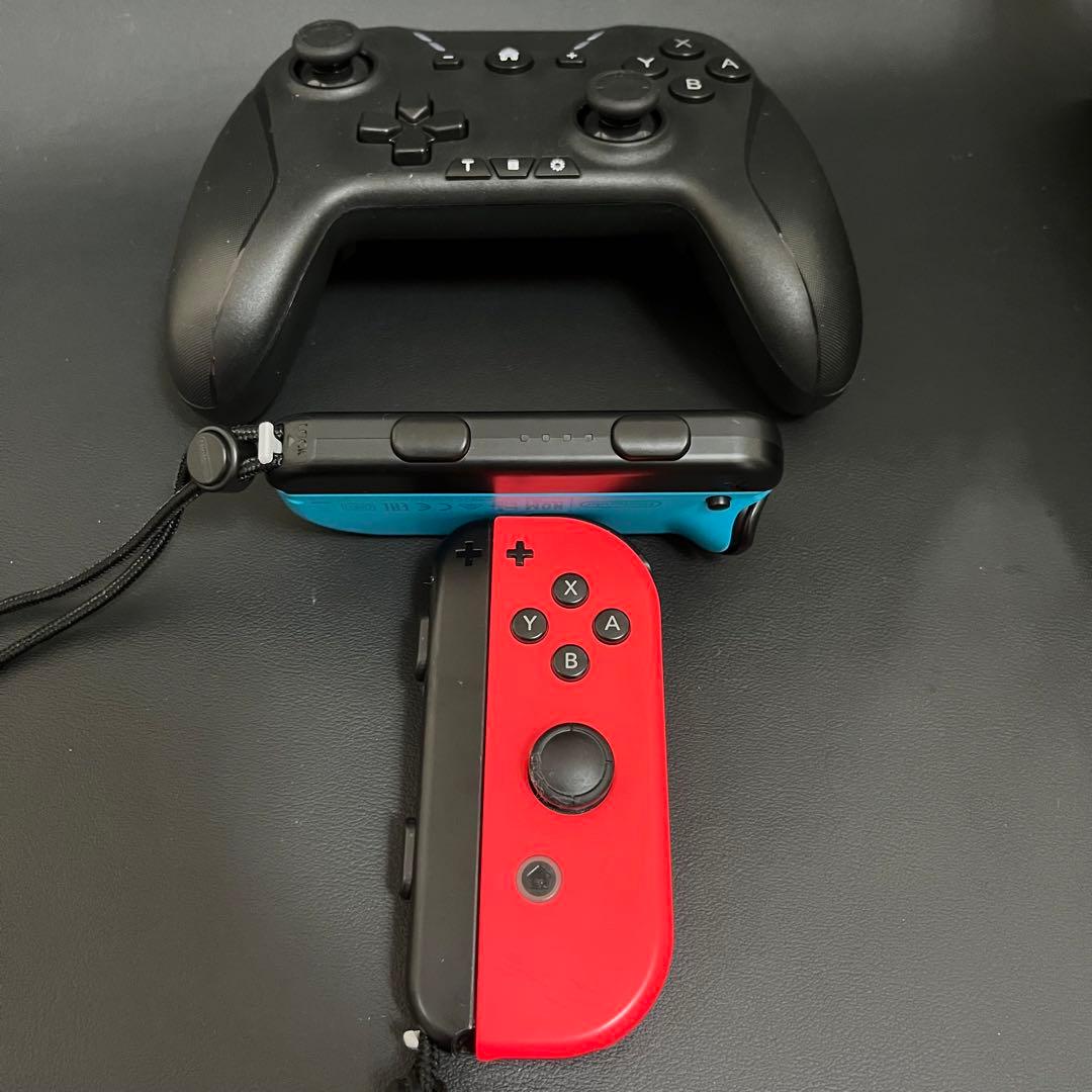 【新品スティック交換/コントローラー付/極美品/未対策機/箱付】Switch本体