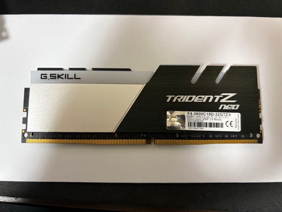 MSI B550 + Ryzen 7 5700X + DDR4 16GBx2枚