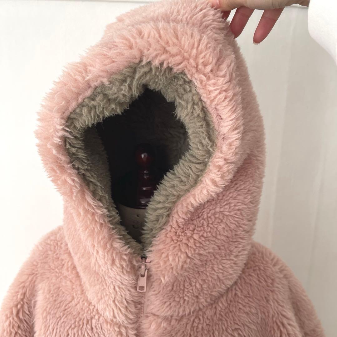 WILD THINGS × K3&CO. ボアコート 渋谷限定 ピンク オリーブ