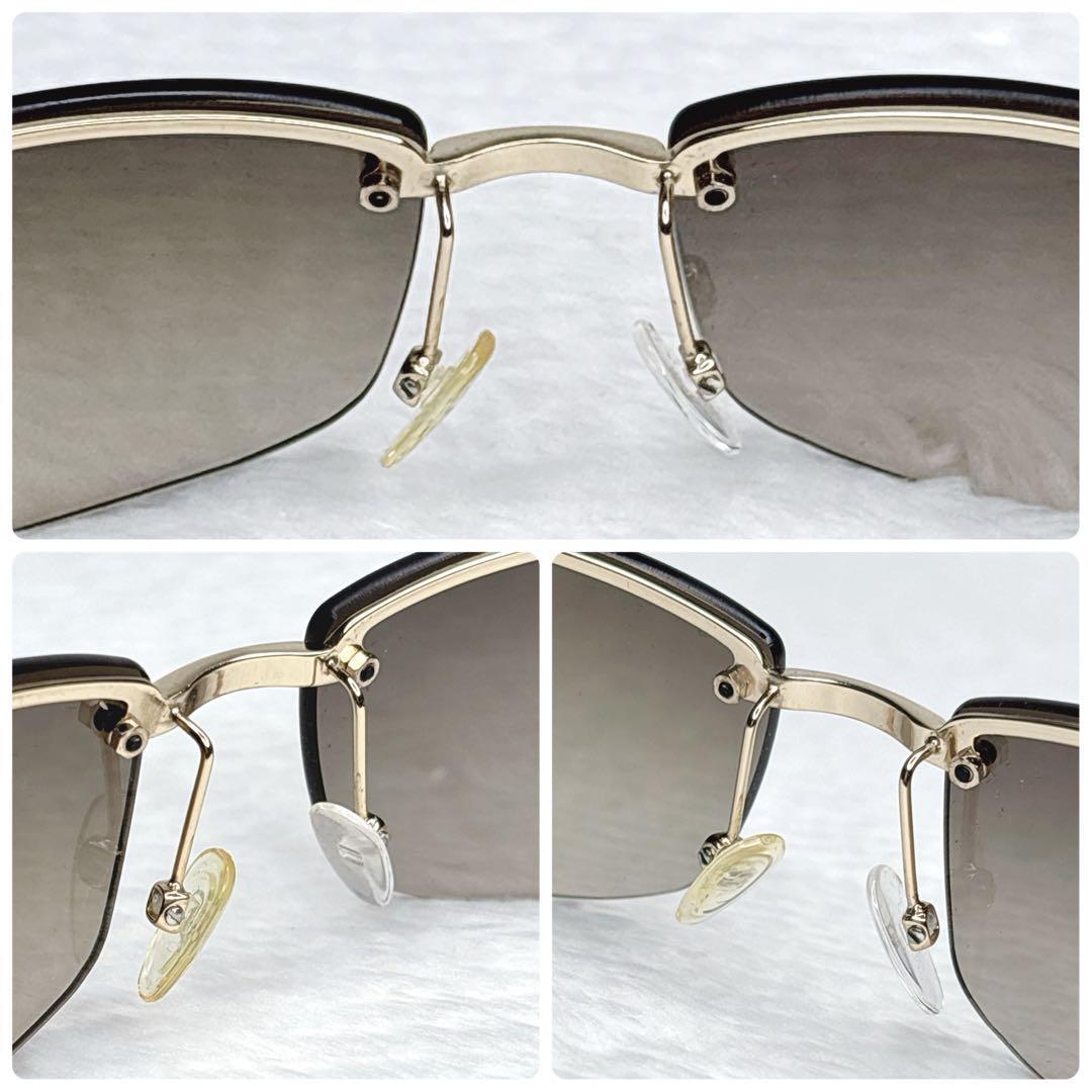 GUCCI グッチvintage ハーフリムサングラス　Y2K 00s