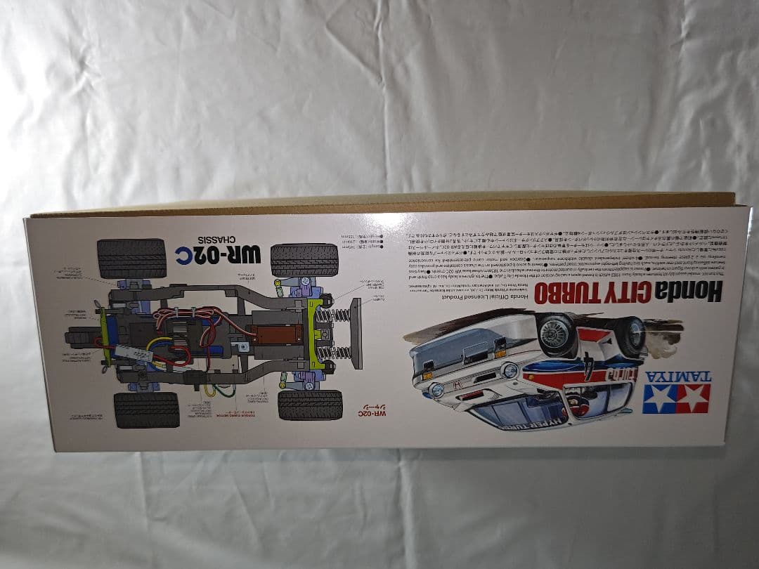 奥*道様 TAMIYA Honda CITY TURBO WR-02C未組立