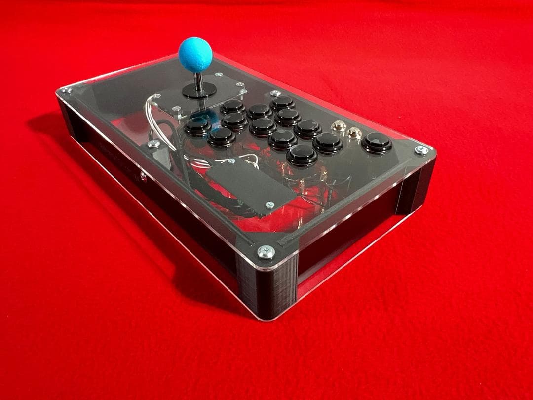 右手24mm仕様 アーケードコントローラー 鵤-ikaruga-