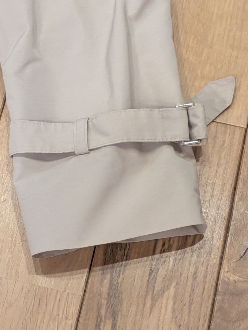 MaxMara RAINWEAR　トレンチコート　ベルト　比翼　ベージュ　38
