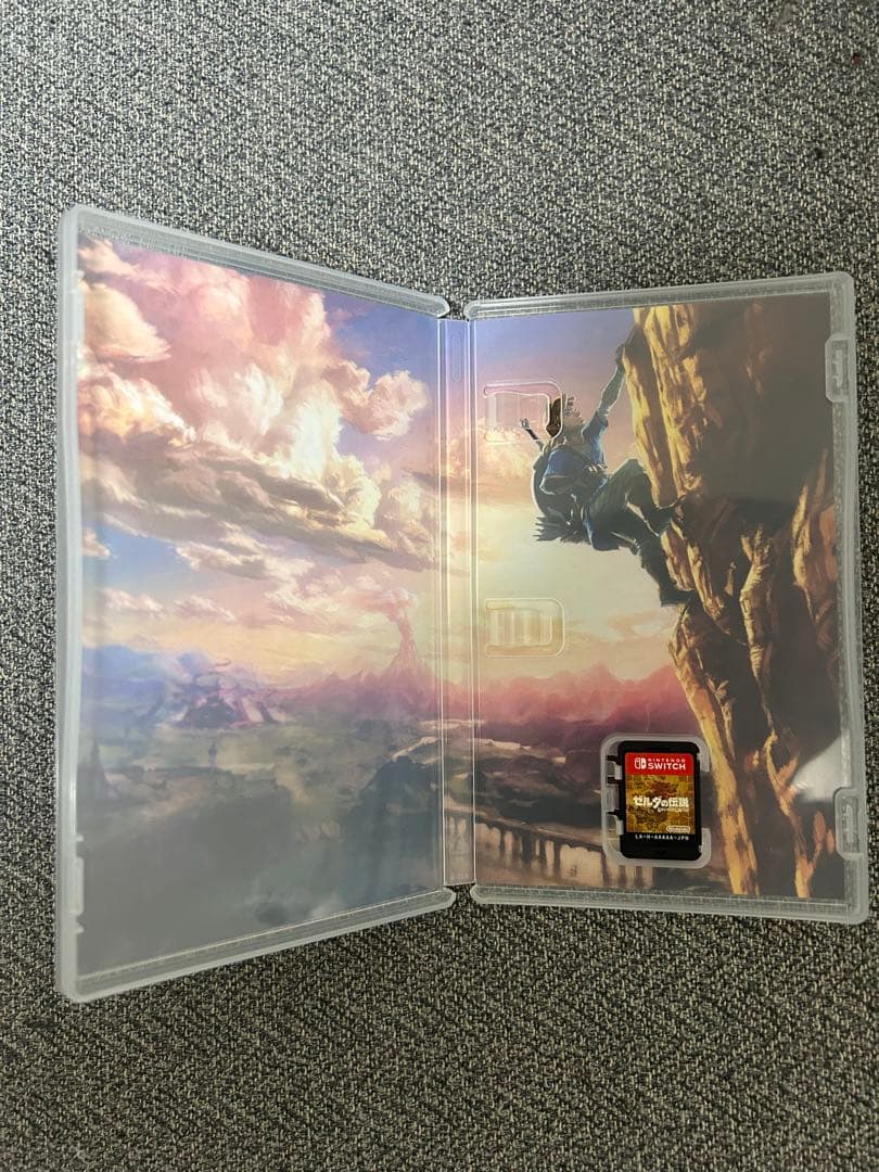 ゼルダの伝説 ブレス オブ ザ ワイルド 攻略本 & ソフト　希少品