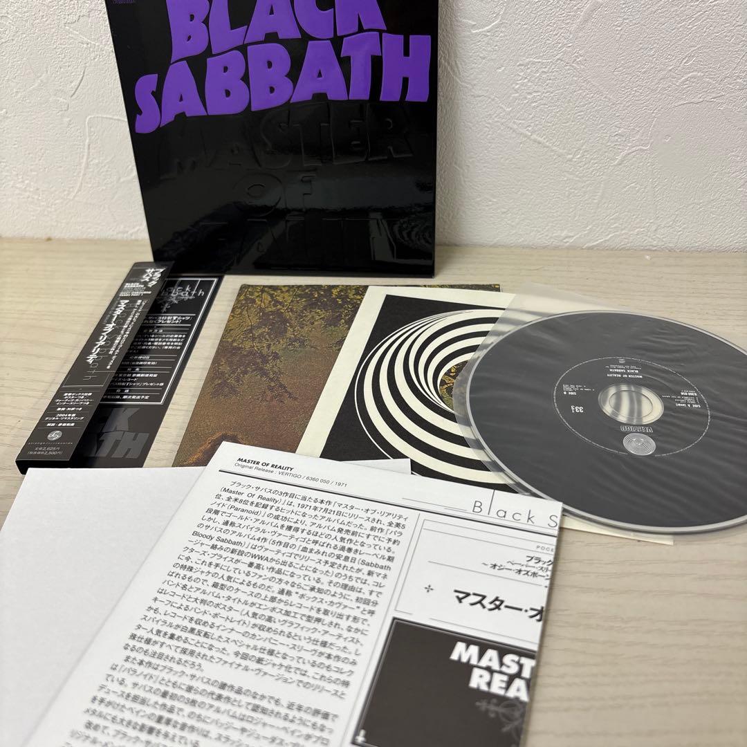 ブラック・サバス　紙ジャケ　ロック　バンド　洋楽　男性