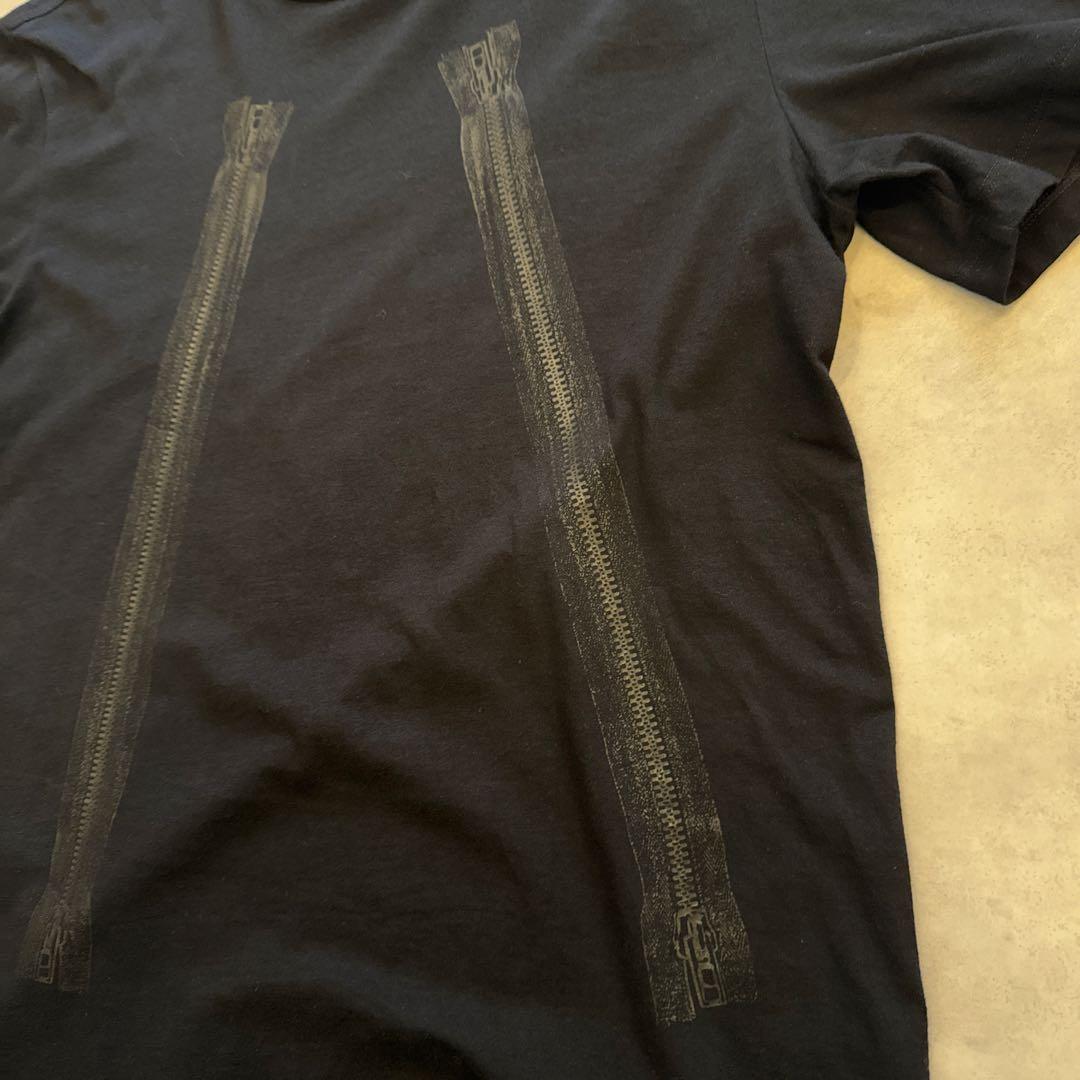 マルタン　マルジェラ　八の字　トロンプルイユ　tシャツ　黒　ブラック