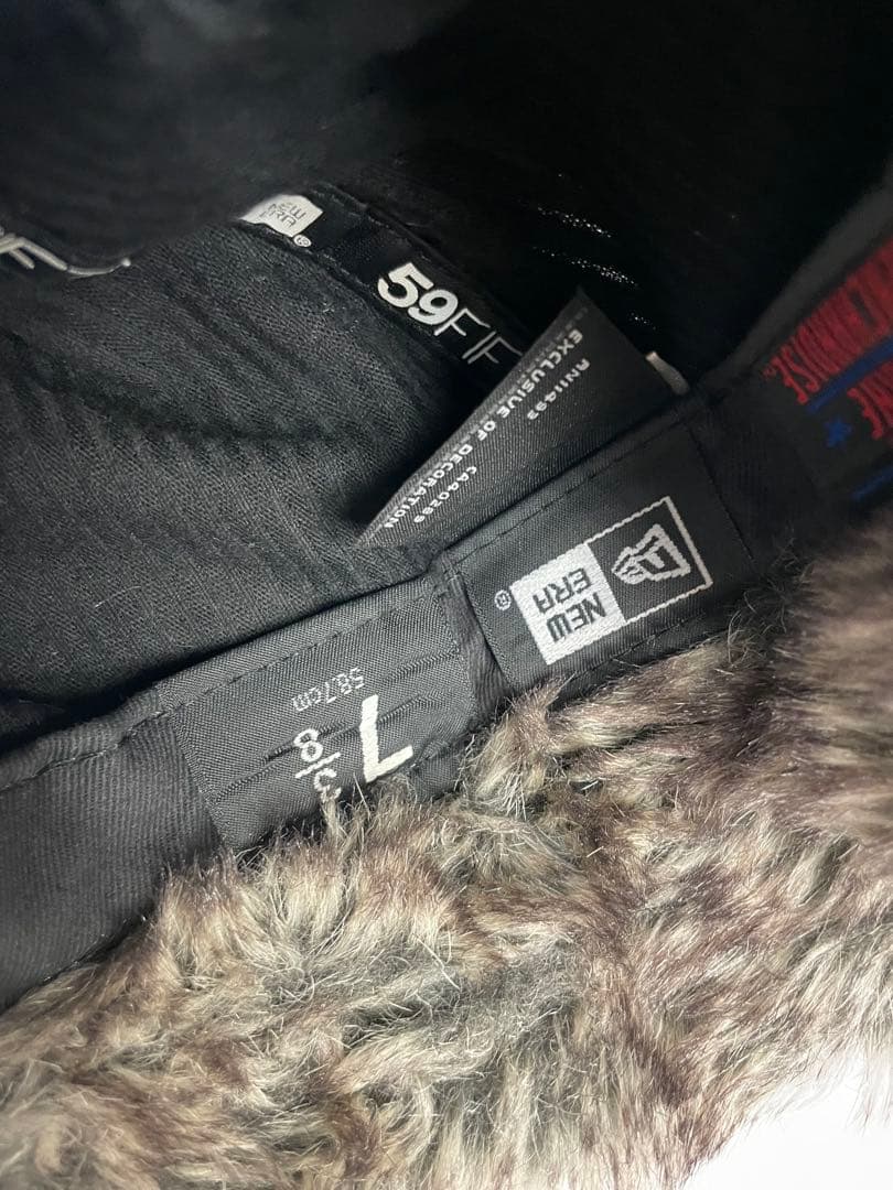 139★new era コーデュロイ フライトキャップ ドッグイヤー