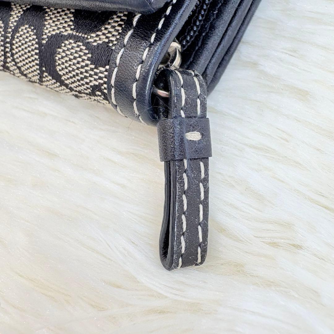 Coach コーチ 財布 Mini Signature Flap Wallet
