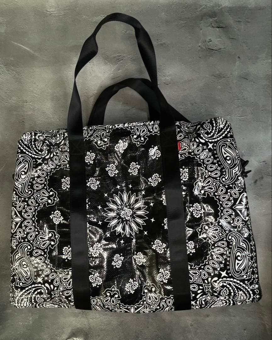 特典【 Supreme 】Bandana Large Duffle bag