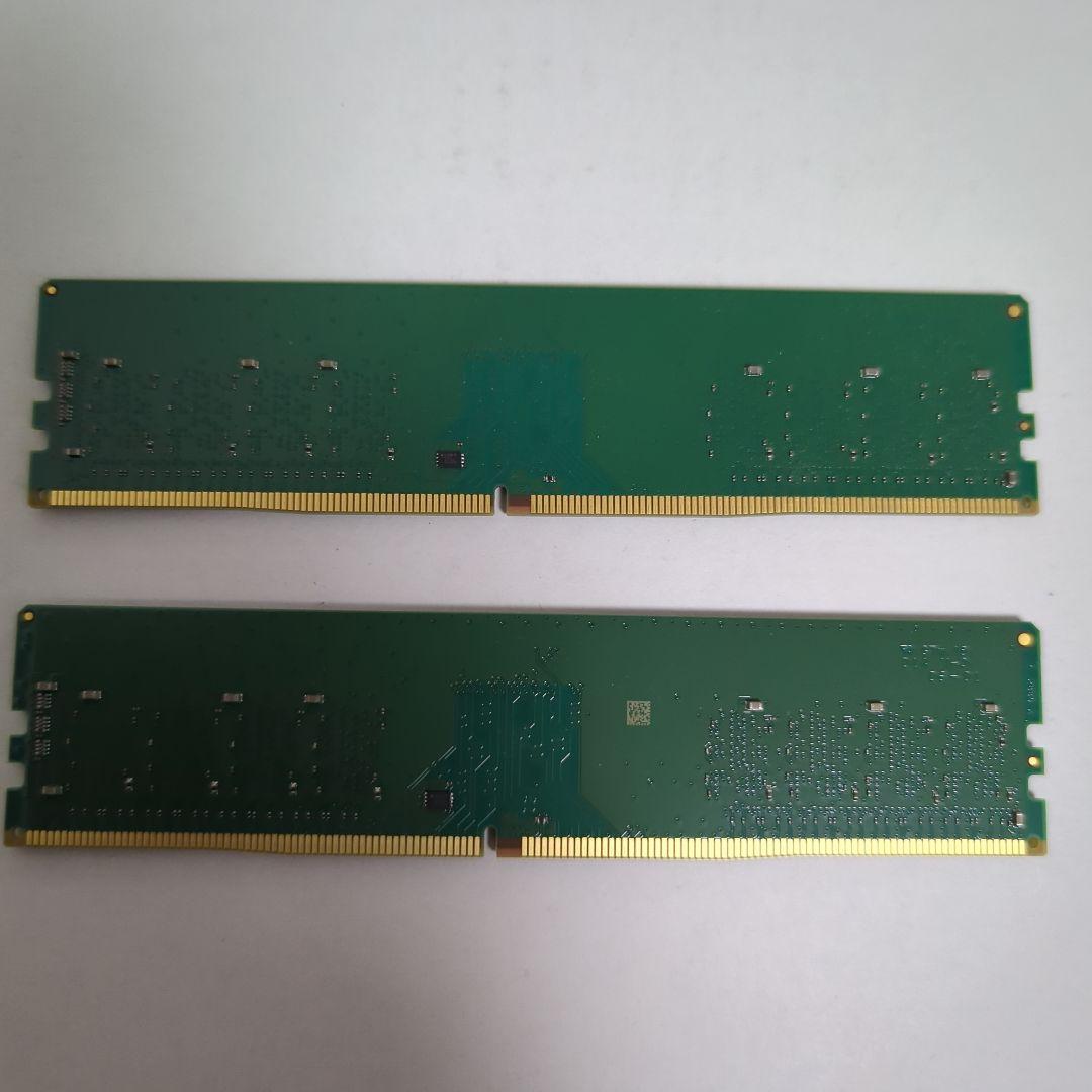crucial 16GB DDR4-3200 UDIMM メモリ×2