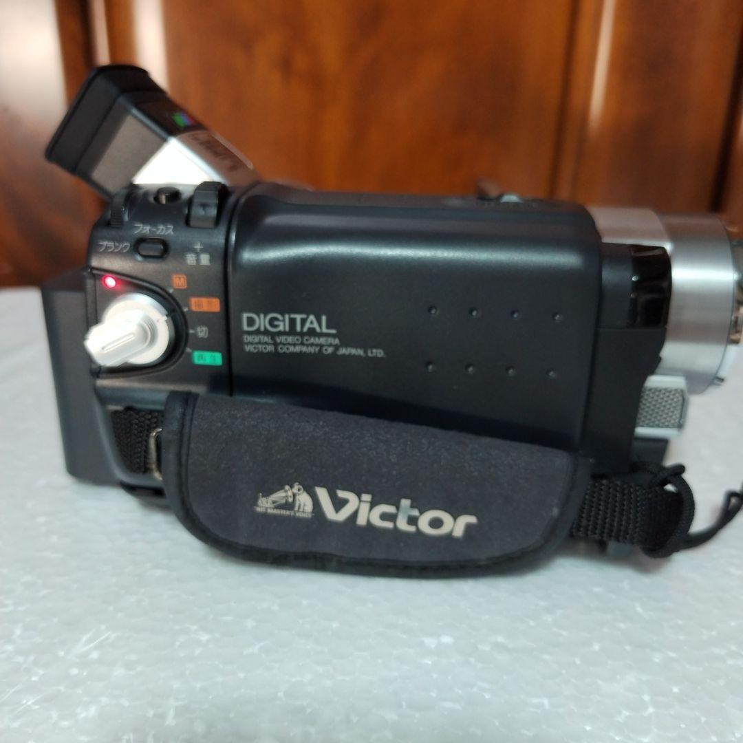超美品　JVC デジタルビデオカメラ　 フルセット　デジタルテープ2本セット