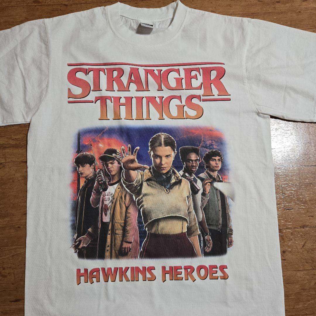 【未使用】ストレンジャーシングスtシャツ