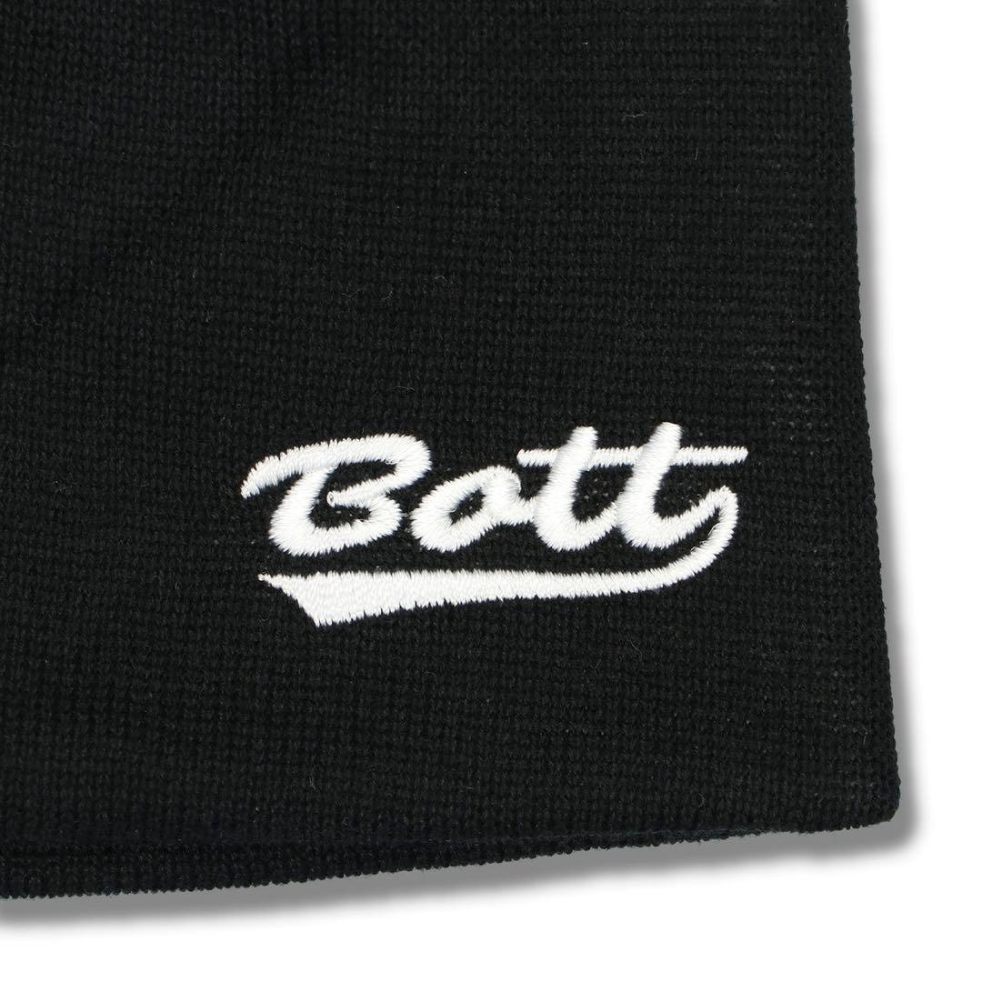 B LOGO SKULL CAP BEANIE BoTT ブラック ビーニー
