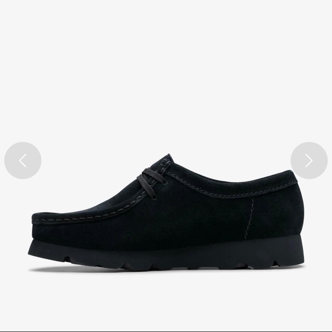 早い者勝ち‼️Clarks クラークス ワラビー　黒　ゴアテックス　27cm