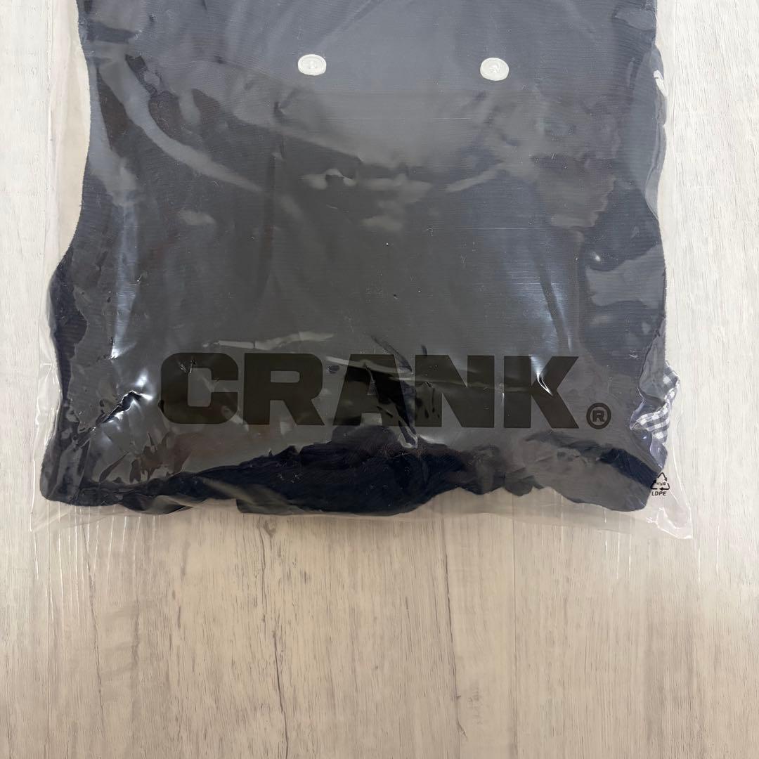 CRANK リボンタイドニットカーディガン　ネイビー