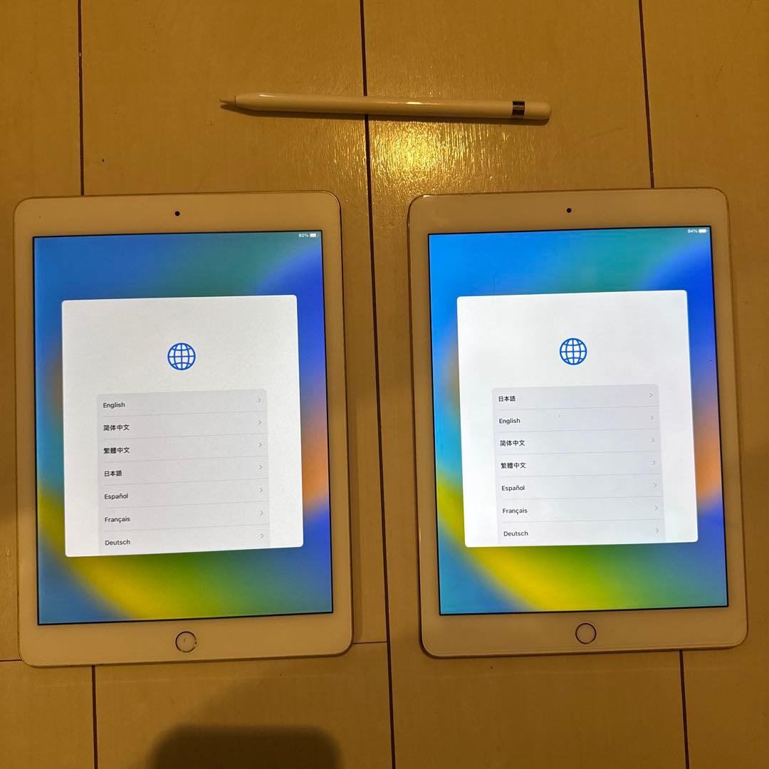 最終値下iPad pro (9.7 128G)2台とApple Pencil1本
