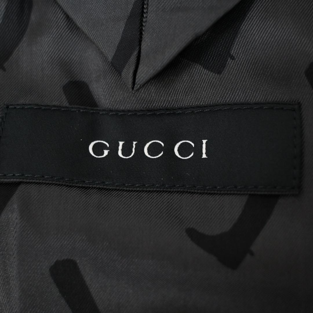 ■ a359 GUCCI【グッチ】 テーラード ジャケット ブラック*