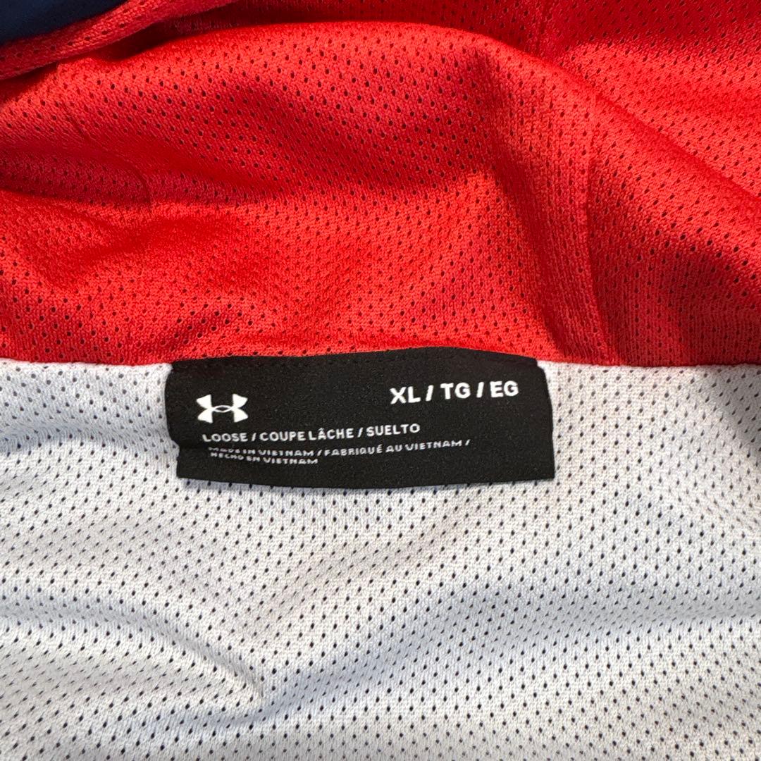 ヒ*ノ様 Under Armour ジャージ上下セット XL ネイビー
