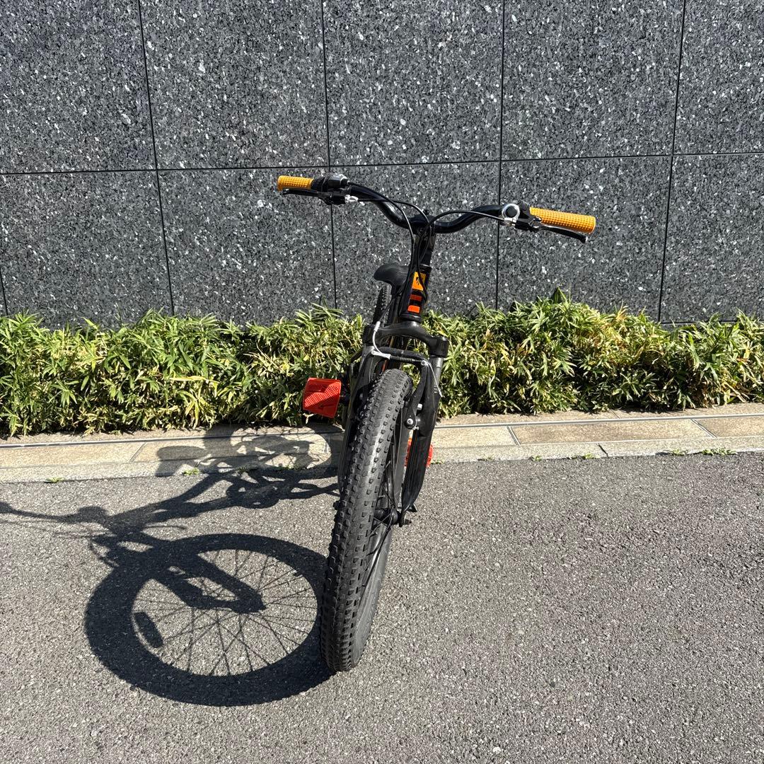 Trek 子供用自転車 黒/オレンジ 20インチ