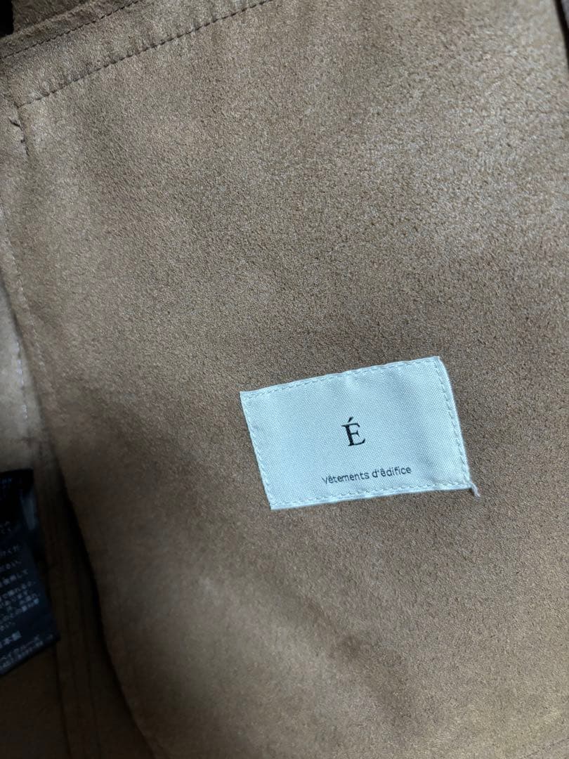 E. ULTRASUEDE-NU JKT サイズM EDIFICE