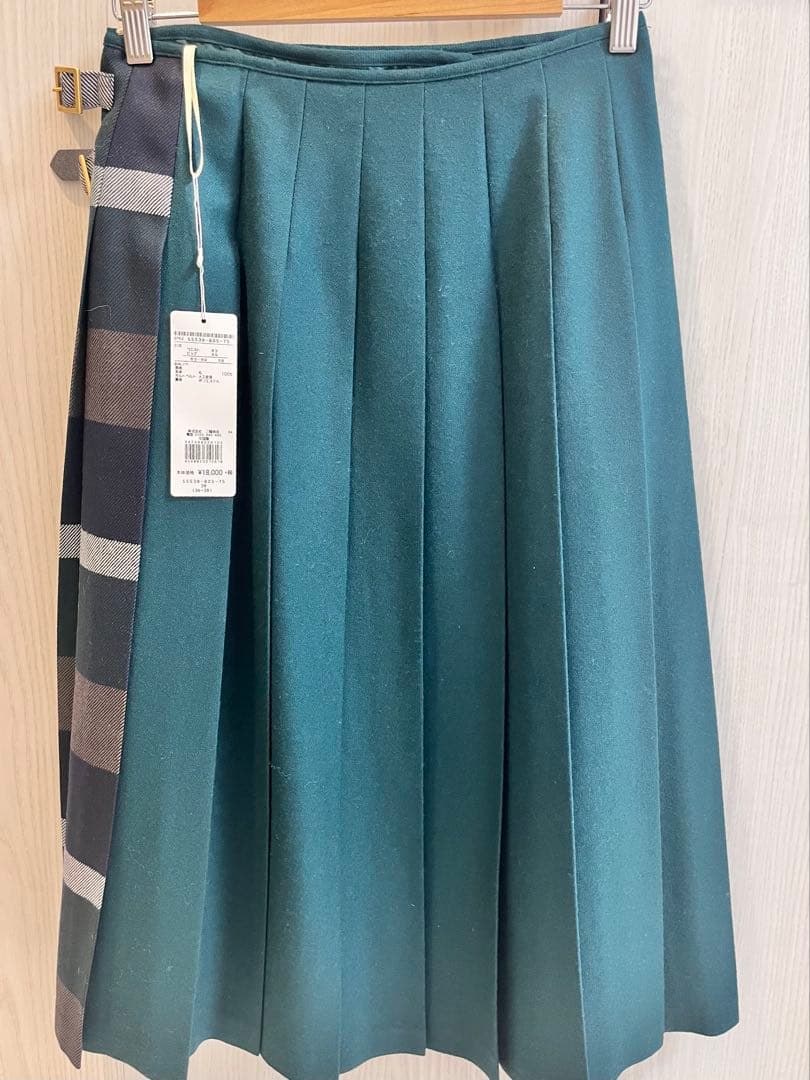 BLUE LABEL CRESTBRIDGE プリーツフレアスカート