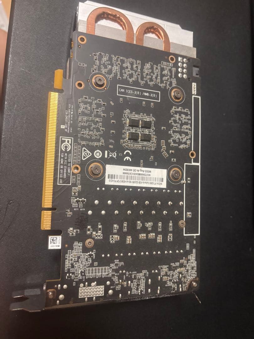 ZOTAC Geforce RTX2060/6G ジャンク　時々動く　値下した！