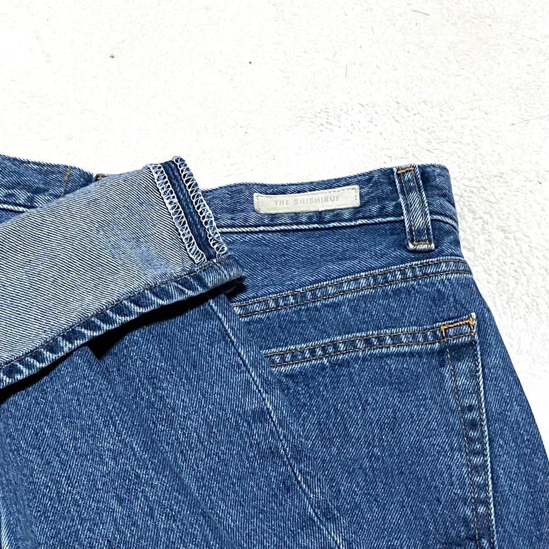 レ*ン様 SHISHIKUI BASIC JEANS 27 インディゴ 美シルエ