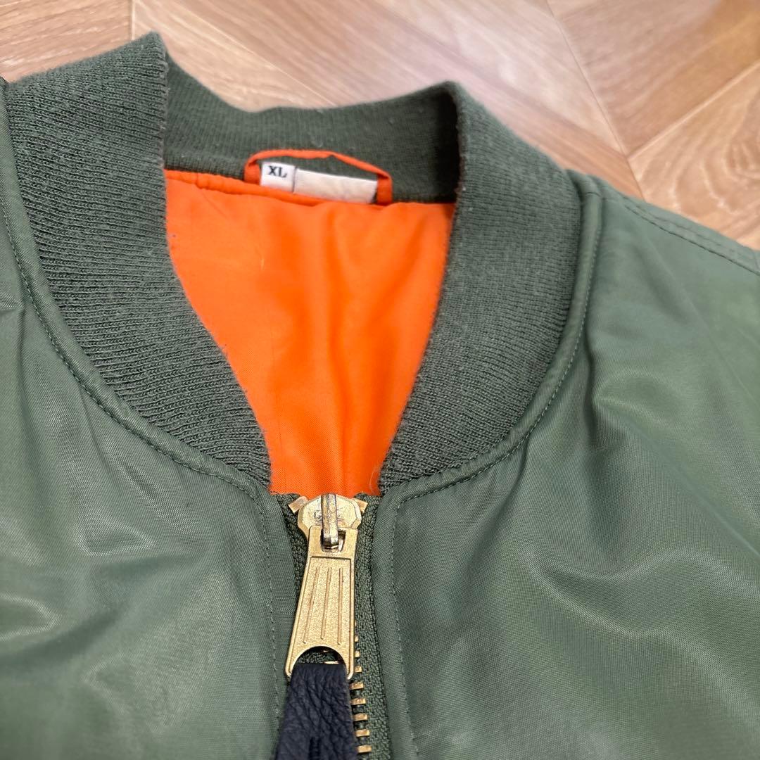 AIR FORCE フライトジャケット　MAー1 ALPHA XL