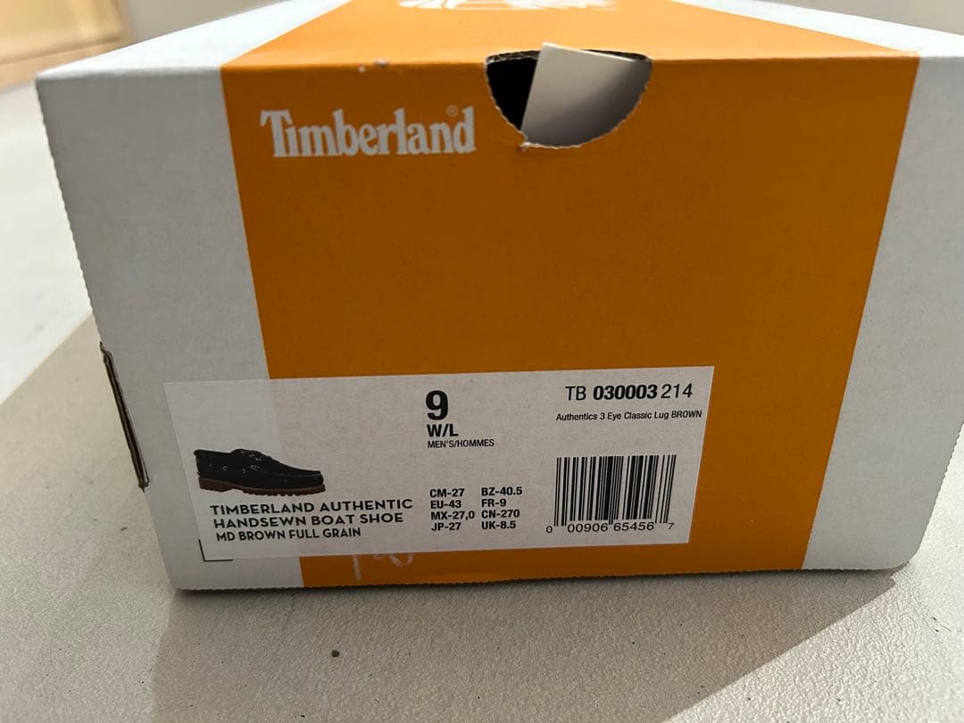 ナ*キ様 美品　Timberland 3 Eye Classic brown