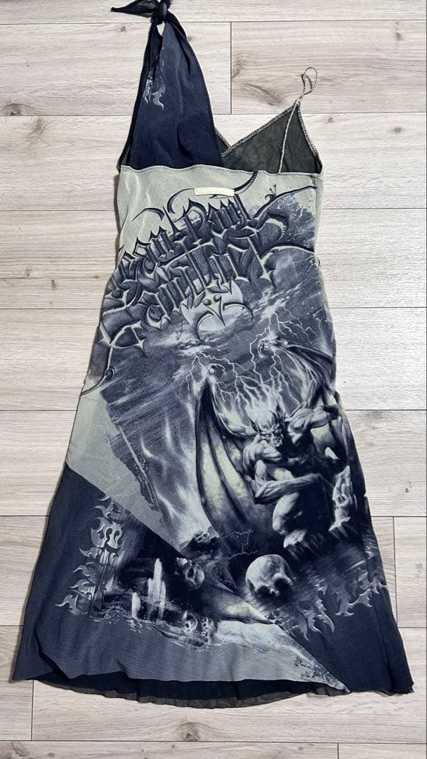 JEAN PAUL GAULTIER パワーネットスワンピース 90s