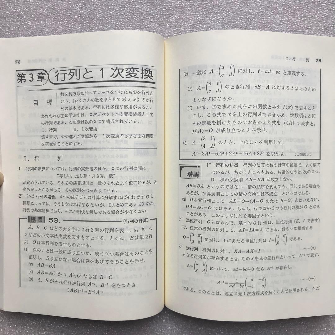 【超希少】〈改訂版〉代数・幾何標準問題精講　土師政雄　旺文社