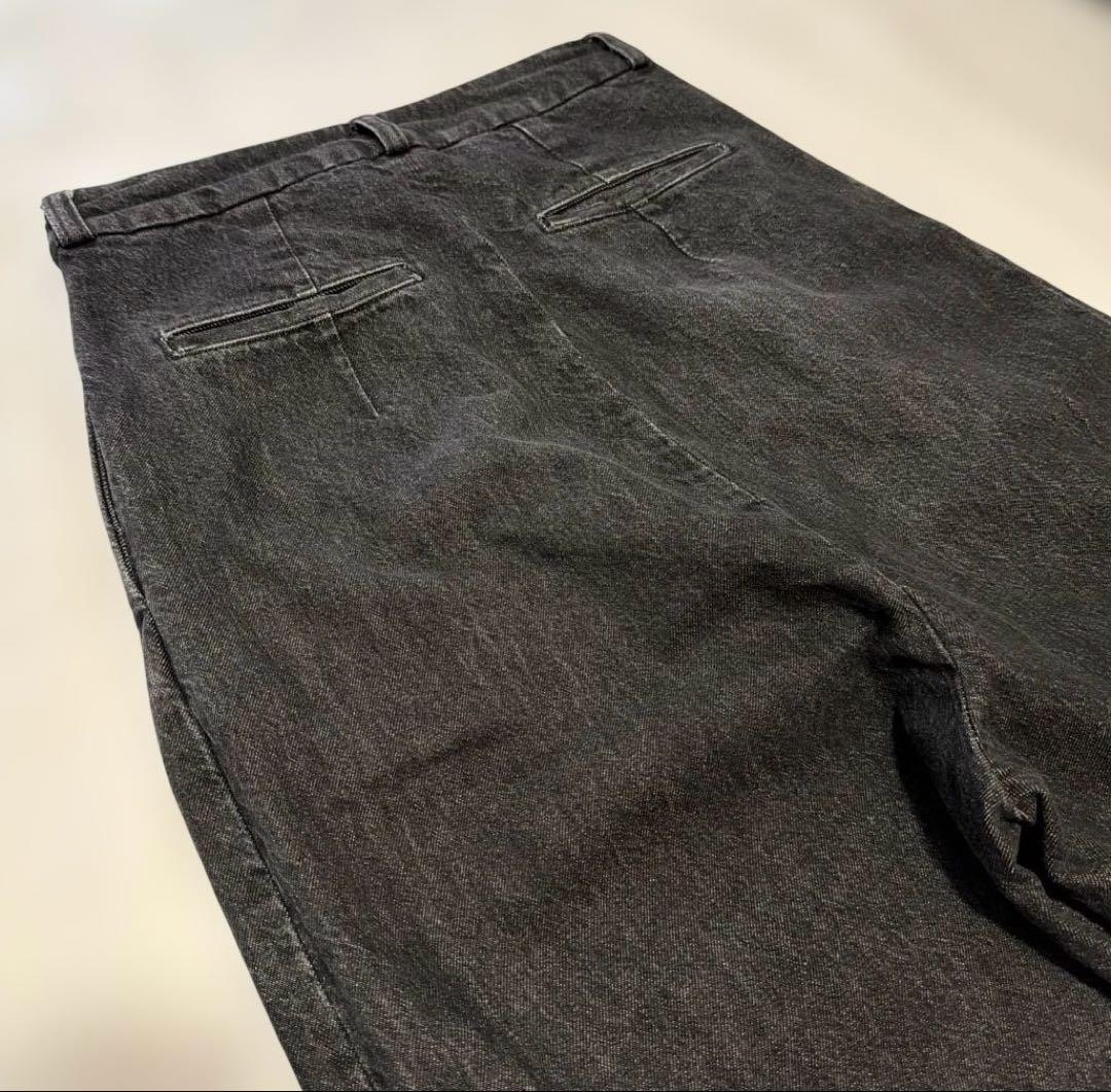 パンツ R&D.M.Co- TUCK DENIM WIDE PANTS