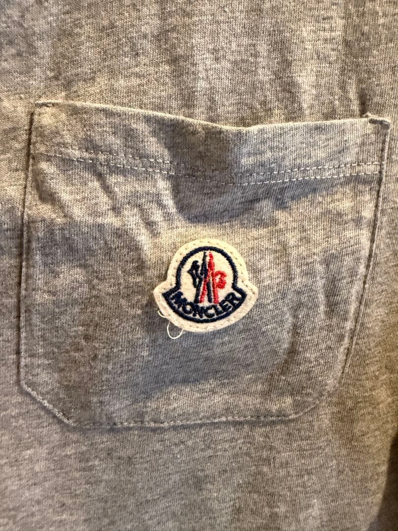 美品‼️ MONCLER グレー Tシャツ XL