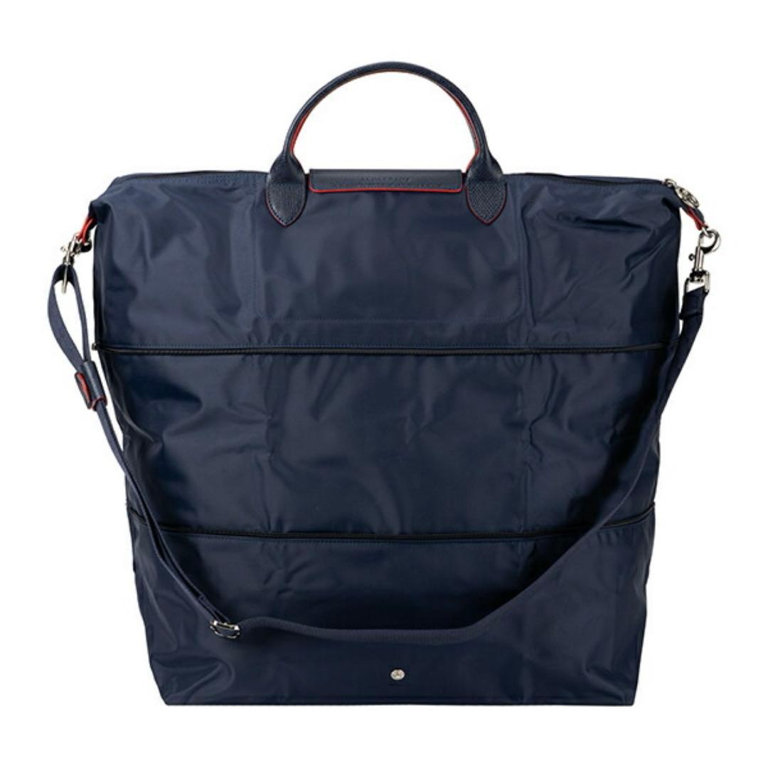 Longchamp 大容量 男女兼用 旅行2wayバッグ-ネイビー