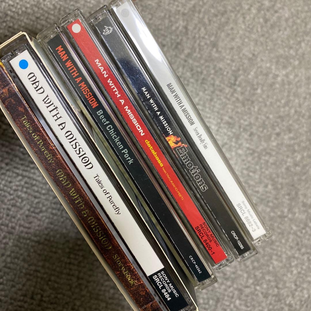 MAN WITH A MISSION CD＋DVD 5点セット ロックバンド