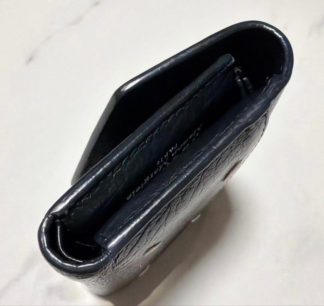 【Maison Margiela】三つ折りコンパクト財布 ブラック