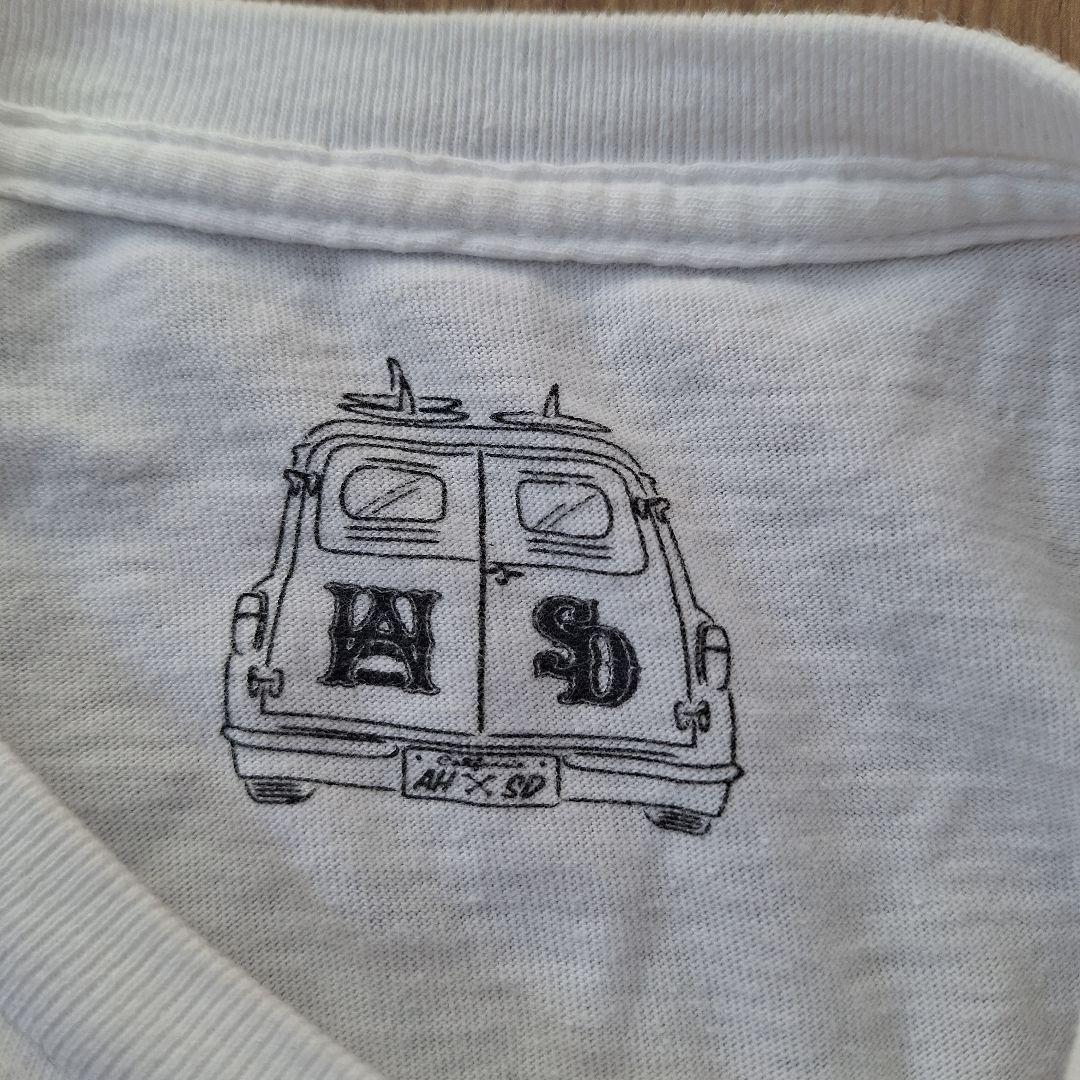 STANDARD CALIFORNIA × AH ボーンズ ロゴ Tシャツ